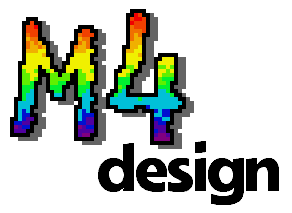 A Very Nice Rendering of
                      the M4 Design Logo!