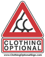 The International Clothing Optional Sign